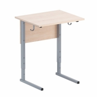 Стол ученический одноместный регулируемый (труба прямоугольная) - fgospostavki.ru - Тихорецк