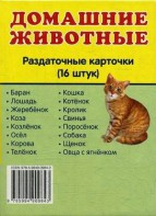 Раздаточные карточки "Домашние животные" - fgospostavki.ru - Тихорецк