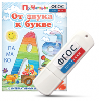 Игры для знакомства с буквами и звуками "От звука к букве" на USB - носителе - fgospostavki.ru - Тихорецк