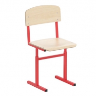 Стул ученический регулируемый на прямоугольной трубе рост. гр. № 1-4 - fgospostavki.ru - Тихорецк