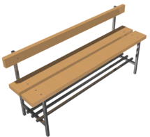 Скамья для раздевалок со спинкой (1,5 метра) - fgospostavki.ru - Тихорецк