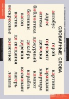 Комплект таблиц. Русский язык. Словарные слова. - fgospostavki.ru - Тихорецк