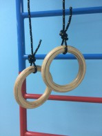 Кольца навесные для детского спортивного комплекса (диаметр 16 сантиметров, фанера) - fgospostavki.ru - Тихорецк