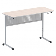 Стол ученический двухместный с перфорированной панелью - fgospostavki.ru - Тихорецк