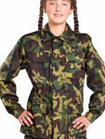Костюм детский военно-полевой зелёный кмф - fgospostavki.ru - Тихорецк