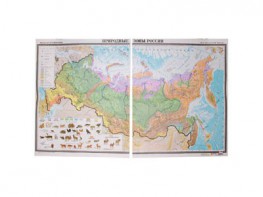 Учебная карта "Природные зоны России"  - fgospostavki.ru - Тихорецк