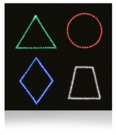 Панель "Цветные фигуры 4” (вариант 2) - fgospostavki.ru - Тихорецк