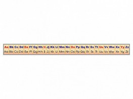 Стенд-лента "Алфавит" (английский язык) - fgospostavki.ru - Тихорецк