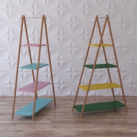 Стеллаж для игрушек и книг "Вигвам" - fgospostavki.ru - Тихорецк