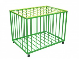Контейнер для мячей на колесиках (разборный с крышкой) - fgospostavki.ru - Тихорецк