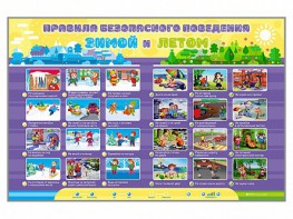 Интерактивный стенд "Правила безопасного поведения Зимой и Летом" - fgospostavki.ru - Тихорецк