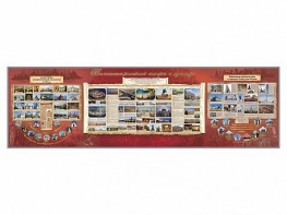 Настенное полотно "Памятники Российской культуры" (10000 х 3000 мм) - fgospostavki.ru - Тихорецк