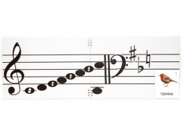 Настольное мягкое магнитно-маркерное поле с нотным станом - fgospostavki.ru - Тихорецк