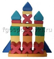 Мягкий модуль-конструктор "Башня" (21 элемент) - fgospostavki.ru - Тихорецк