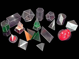 Набор прозрачных геометрических тел с сечениями (разборный) - fgospostavki.ru - Тихорецк