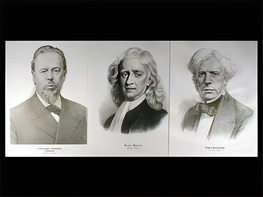 Стенд - портреты физиков (35 штук, формат А3) - fgospostavki.ru - Тихорецк