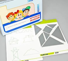 Игровой набор "Танграм" (с комплектом карточек) - fgospostavki.ru - Тихорецк