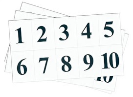 Набор цифр от 1 до 10 (для начальной школы) - fgospostavki.ru - Тихорецк