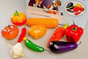 Набор муляжей овощей - fgospostavki.ru - Тихорецк