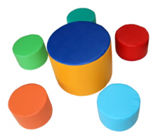 Игровая мебель "Посиделки" (6 банкеток) - fgospostavki.ru - Тихорецк