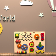 Бизиборд «Весёлые игры» - fgospostavki.ru - Тихорецк