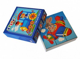 Набор кубиков "Транспорт" - fgospostavki.ru - Тихорецк