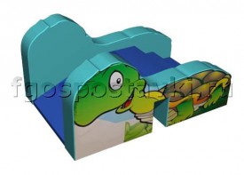 Горка "Черепаха" для сухого бассейна - fgospostavki.ru - Тихорецк