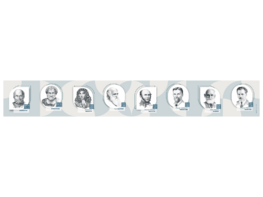 Стенд-лента "Выдающиеся ученые-биологи" - fgospostavki.ru - Тихорецк