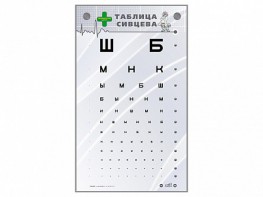 Интерактивный стенд "Таблица Сивцева" - fgospostavki.ru - Тихорецк