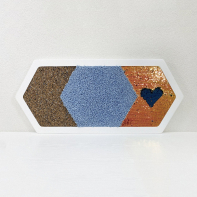 Декоративная тактильная панель 3в1 - «Пробка, Ворс, Пайетка» - fgospostavki.ru - Тихорецк