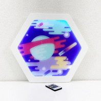 Декоративная тактильная панель с подсветкой - «Сатурн» - fgospostavki.ru - Тихорецк