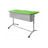 Школьный двухместный стол с перфорированным экраном - fgospostavki.ru - Тихорецк