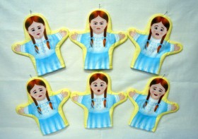 Набор рукавичек "Эмоции (девочки)" 6 штук - fgospostavki.ru - Тихорецк