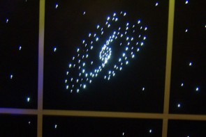 Потолок "Звездное небо с анимационным фибероптическим эффектом галактика" - fgospostavki.ru - Тихорецк