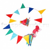 Флажки с веревкой для ограждения игровых зон - fgospostavki.ru - Тихорецк