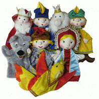 Набор перчаточных кукол "Иван-царевич и серый волк" - fgospostavki.ru - Тихорецк