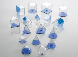 Набор геометрический 5 см (прозрачный) - fgospostavki.ru - Тихорецк