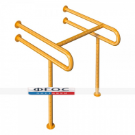 Поручень для раковины с опорой "Антибак" 850x650х650 миллиметров - fgospostavki.ru - Тихорецк