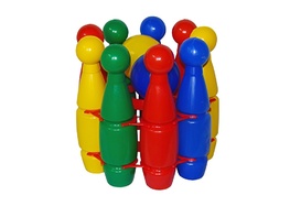 Кегли (9 штук, 2 мяча) - fgospostavki.ru - Тихорецк