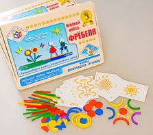 Игровой набор Фребеля "Узоры. Дымковская игрушка" (серия "Красота вокруг нас") - fgospostavki.ru - Тихорецк