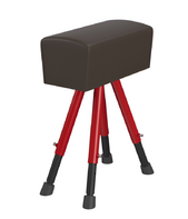 Козел гимнастический переменной высоты (чехол из натуральной кожи) - fgospostavki.ru - Тихорецк