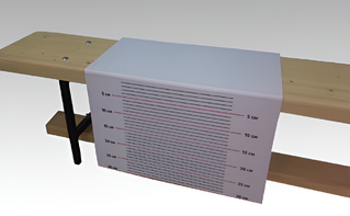 Линейка складная для измерения уровня гибкости на гимнастическую скамейку - fgospostavki.ru - Тихорецк