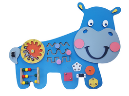 Бизиборд «Добрый бегемот» - fgospostavki.ru - Тихорецк