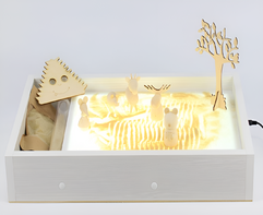 Световой планшет для рисования песком Белый - fgospostavki.ru - Тихорецк