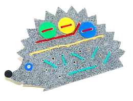 Игра-шнуровка для слабовидящих детей "Ежик" - fgospostavki.ru - Тихорецк