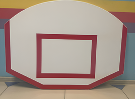 Щит стритбольный тренировочный (влагостойкая фанера), размер 1200х900 миллиметров - fgospostavki.ru - Тихорецк