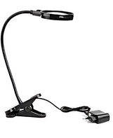 Лупа настольная на прищепке с подсветкой (5х) - fgospostavki.ru - Тихорецк