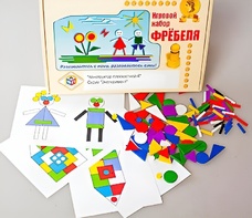 Игровой набор Фребеля "Конструктор плоскостной-4" (Серия "Эксперимент") - fgospostavki.ru - Тихорецк