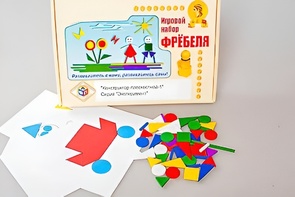 Игровой набор Фребеля "Конструктор плоскостной-1" (Серия "Эксперимент") - fgospostavki.ru - Тихорецк