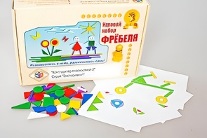 Игровой набор Фребеля "Конструктор плоскостной-2" (Серия "Эксперимент") - fgospostavki.ru - Тихорецк